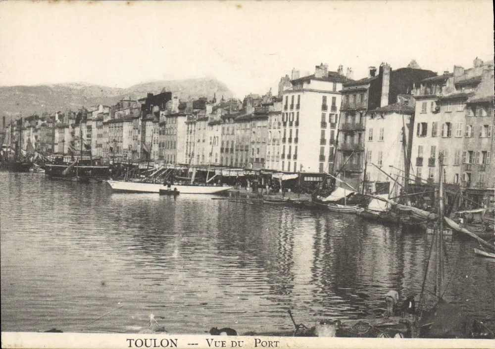 Toulon — Vista do Porto — editor não identificado, número de série não visível - Frente