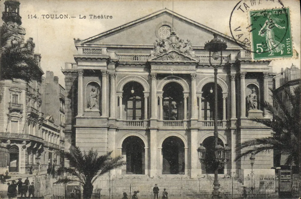 Toulon — O Teatro — Fot. Voilier - Frente