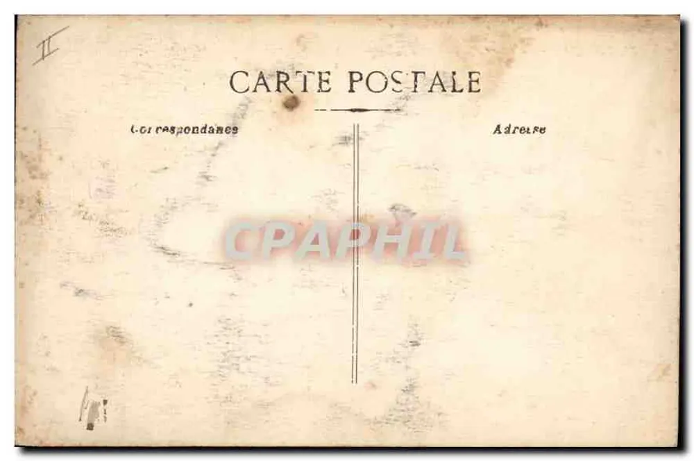 Toulon - A Estação — Bilhete postal antigo n°85, editor não visível - Verso