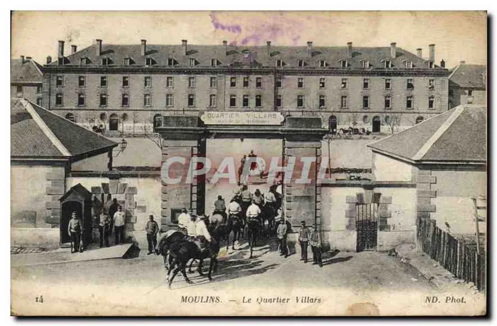 MOULINS — O Bairro Villars — ND. Fot. - Frente