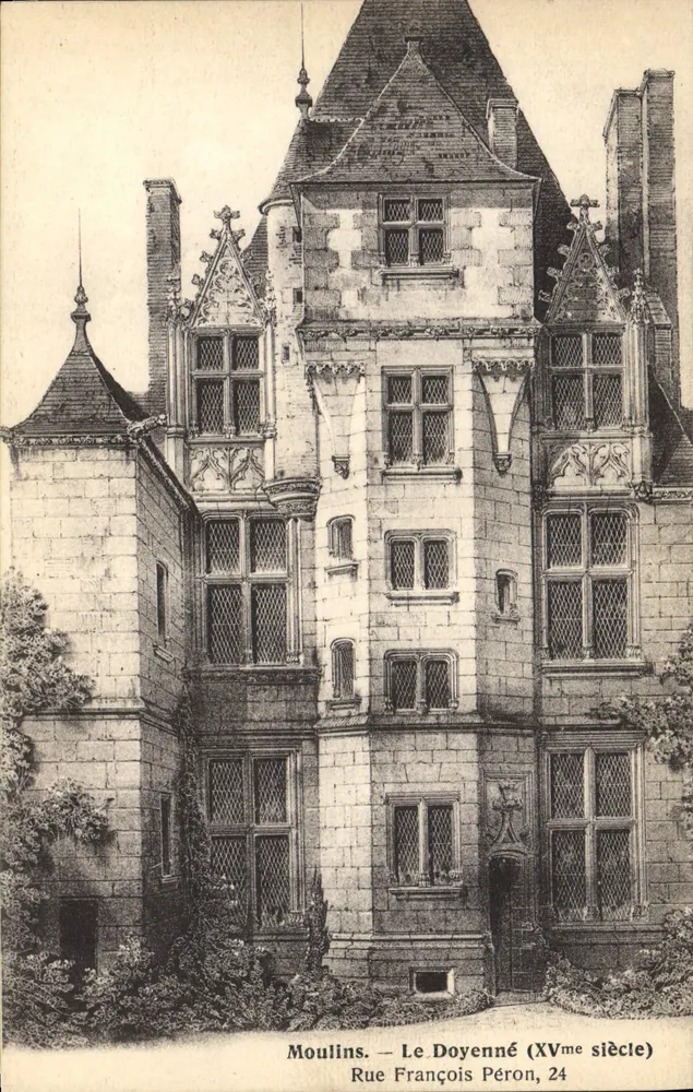 Mühle - Das Doyenné (15. Jahrhundert) — Rue François Péron, 24 - Vorderseite