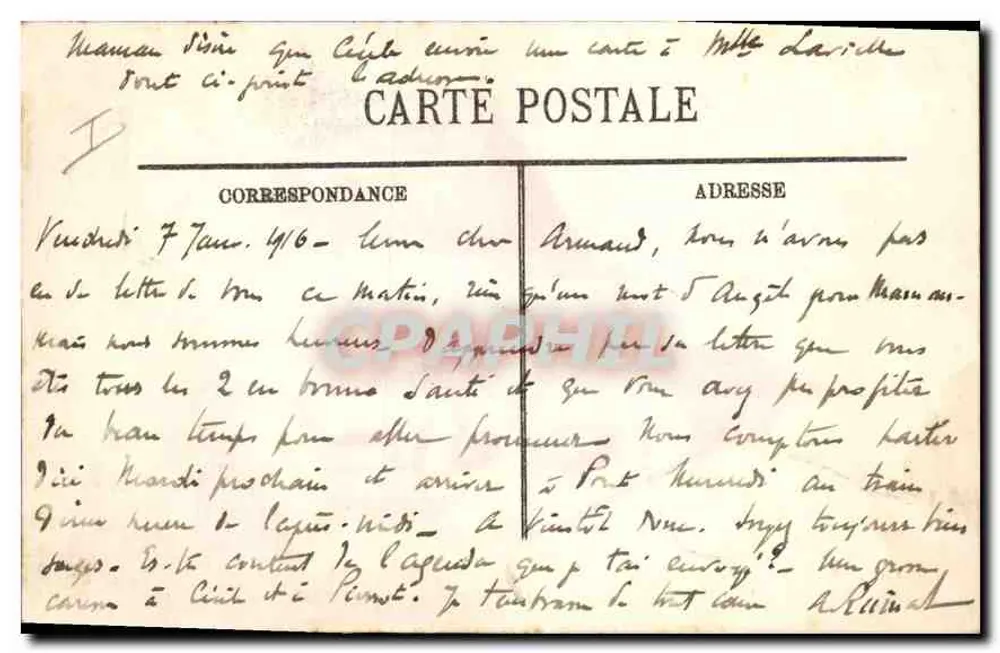 Vichy — O Estabelecimento Termal — LL. N°199 - Verso