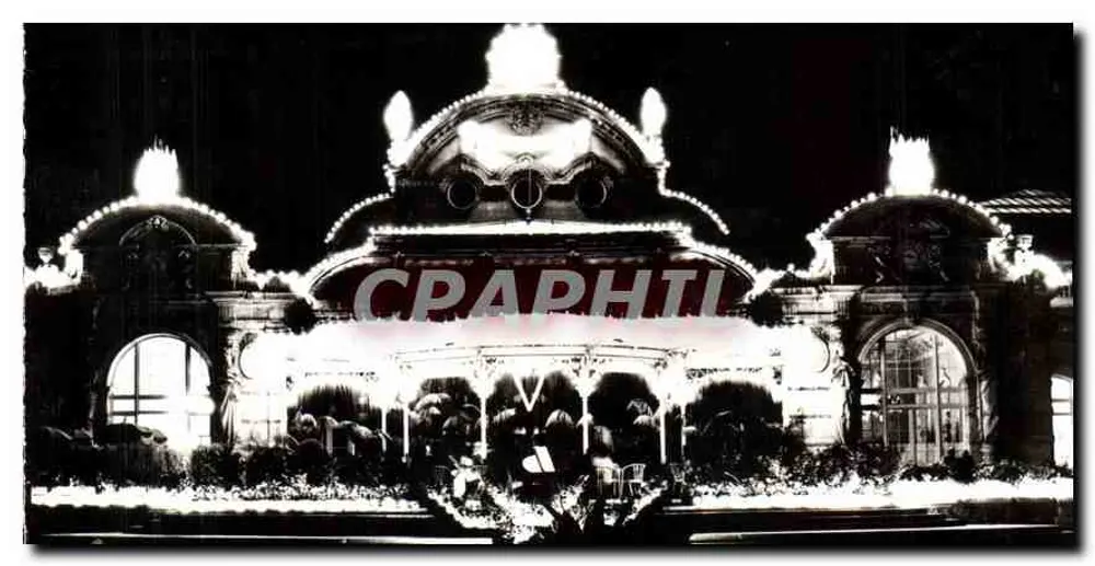 Vichy (Allier) — Le Grand Casino de nuit — Éditions photo au Globe - Recto