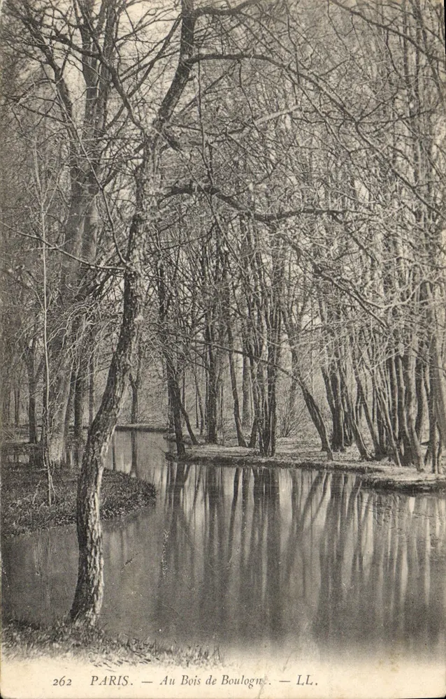 Parigi — Al Bois de Boulogne — LL. - Recto