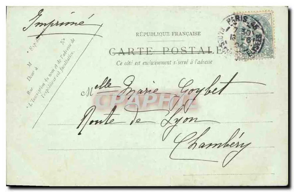 Parigi — Al Bois de Boulogne — LL. - Verso