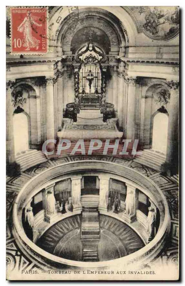 Paris — Tombeau de l'Empereur aux Invalides — éditeur non visible - Recto