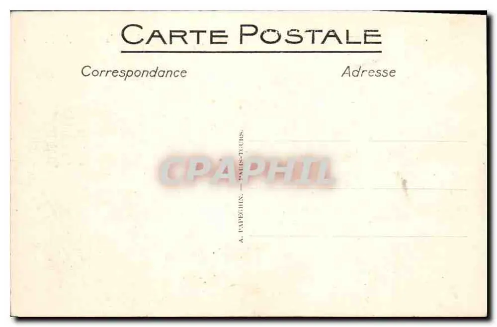 Paryż — Most Alexandre III i Wielki Pałac — A.P. - Rewers