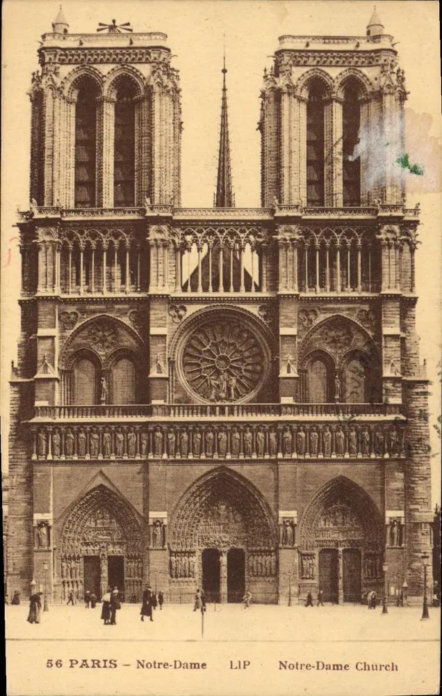 Paris - Notre-Dame - LIP - Frente