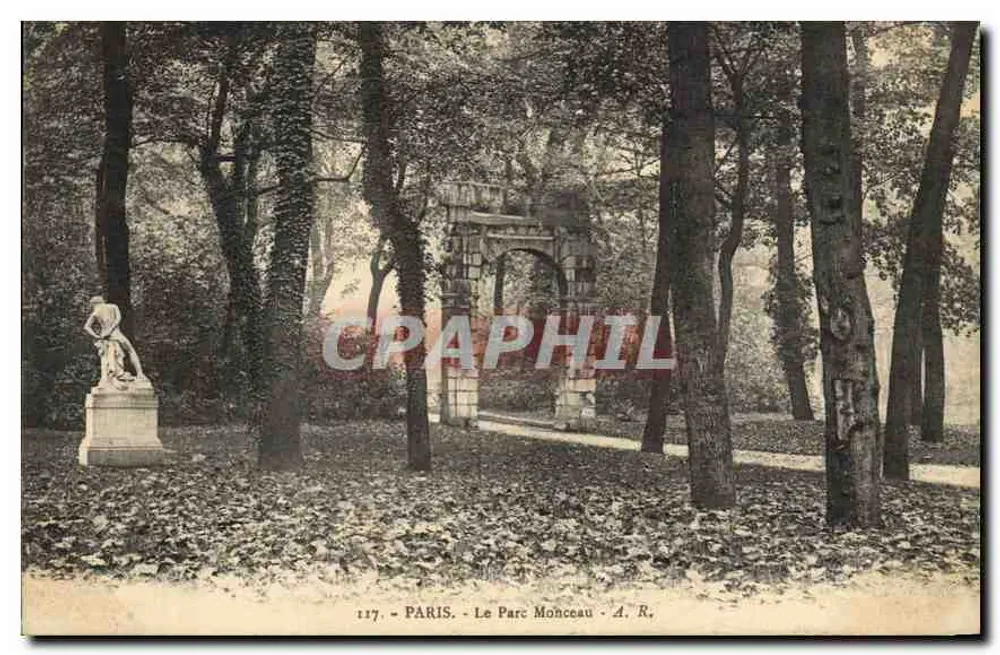 Paris - O Parque Monceau — A. R. n°117 - Frente