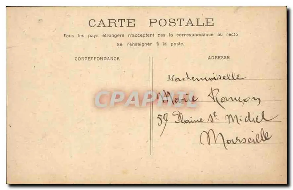 PARIS - Panthéon — vista da fachada clássica — editor B. Feriniet - Verso