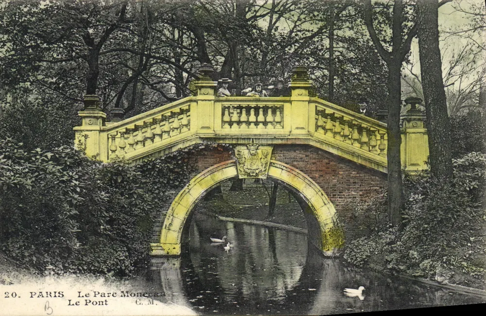 Paris - O Parc Monceau - O Ponte — C.M. n°20 - Frente