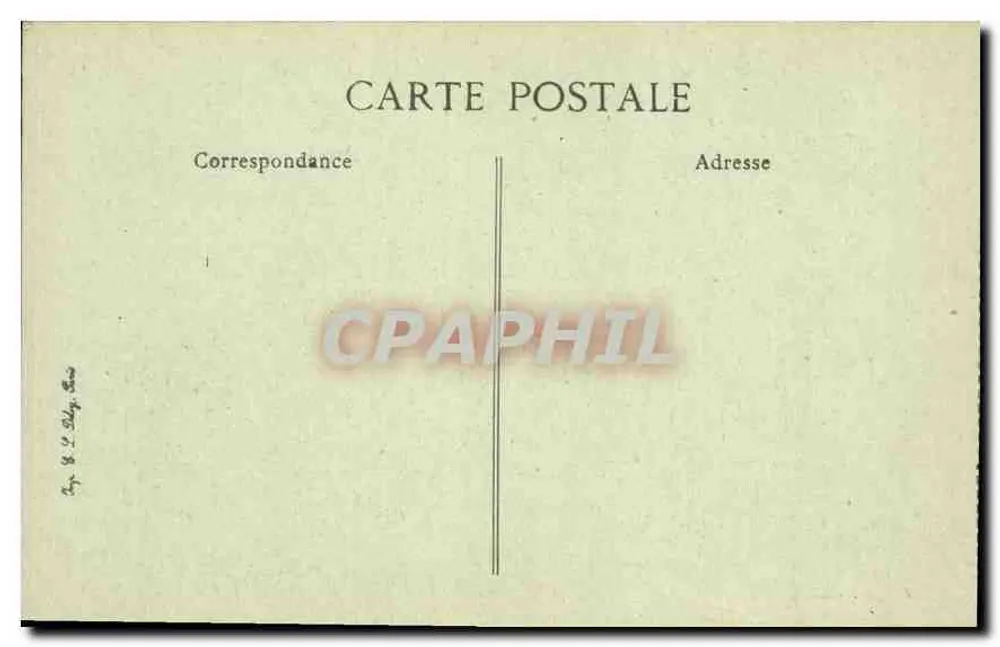 Hôtel des Invalides — Domo e multidão — editor Paris 4064 - Verso