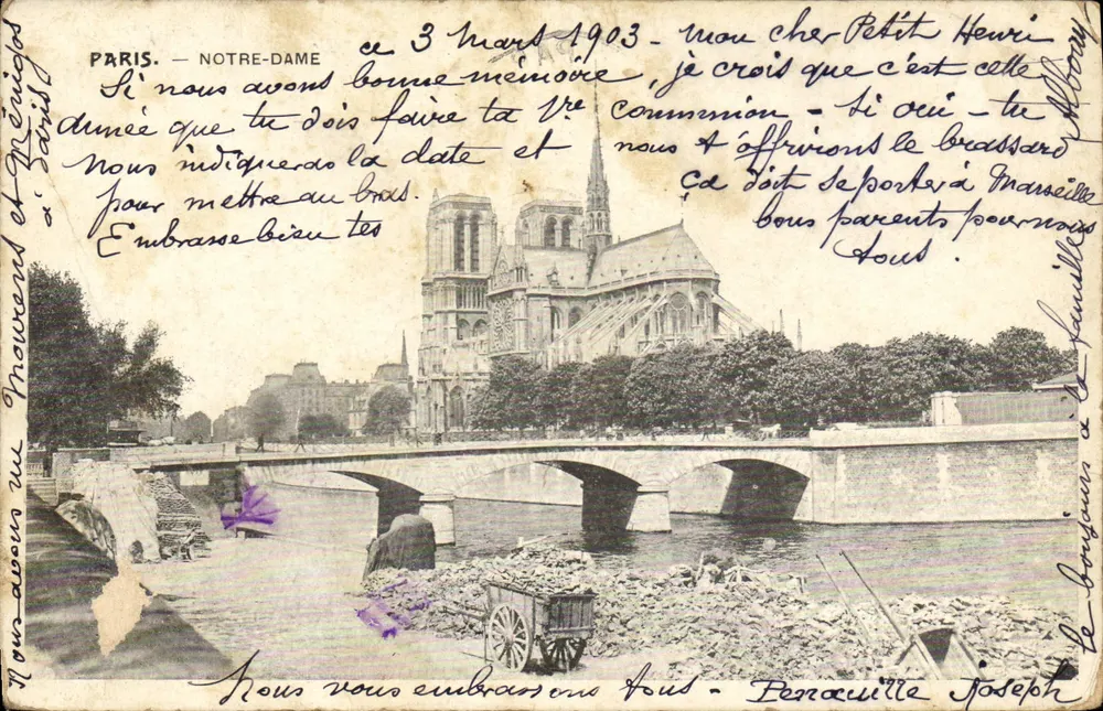 Paris — Notre-Dame — éditeur non visible - Frente
