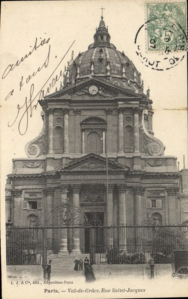 Igreja de São Vicente de Paulo — Paris — L. J. & Cie, Angoulême-Paris - Frente