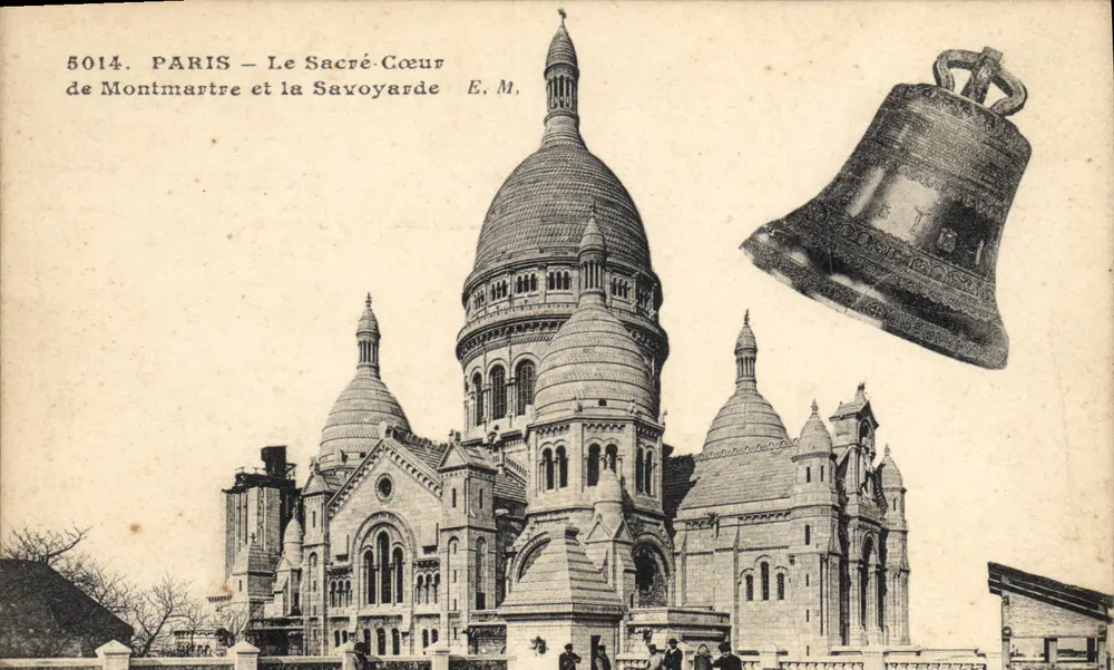 Paris – Der Sacré-Cœur und die Savoyardin — E.M. n°5014 - Vorderseite