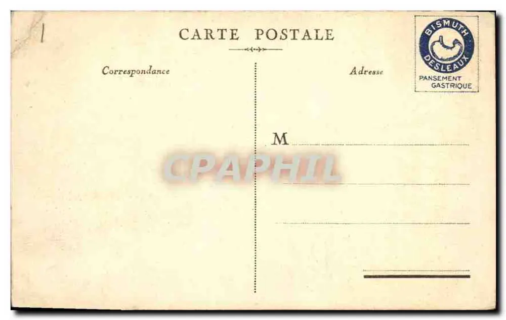 Ilha de la Cité (Vert-Galant) — vista da Seine, dos pontes e de Notre-Dame — editor não identificado - Verso