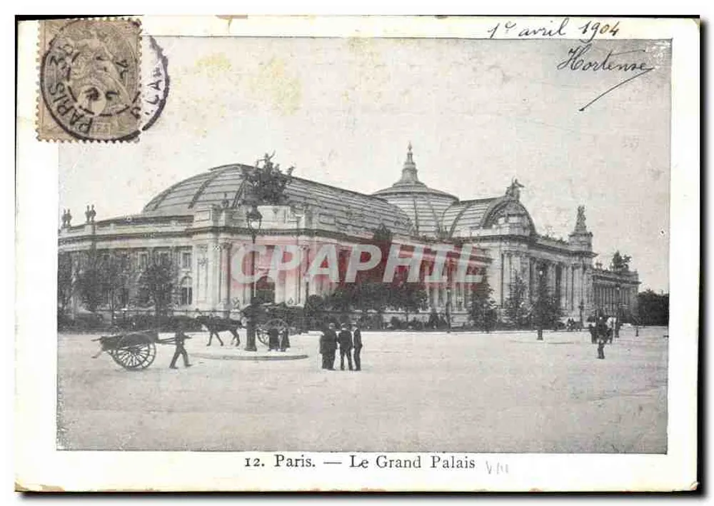 Paryż — Wielki Pałac - Awers