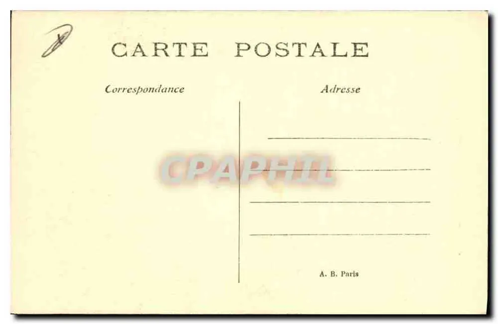 Paris – Catedral de Notre-Dame — A. B. Paris - Verso