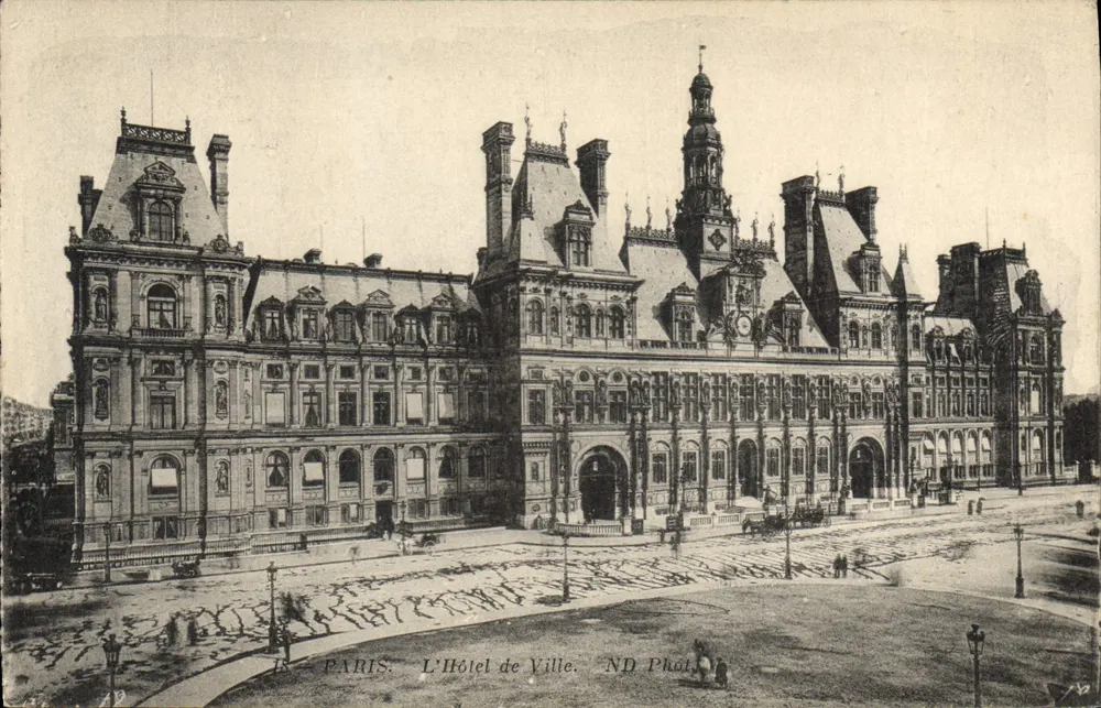 Parigi — L'Hotel de Ville — ND Phot. - Recto