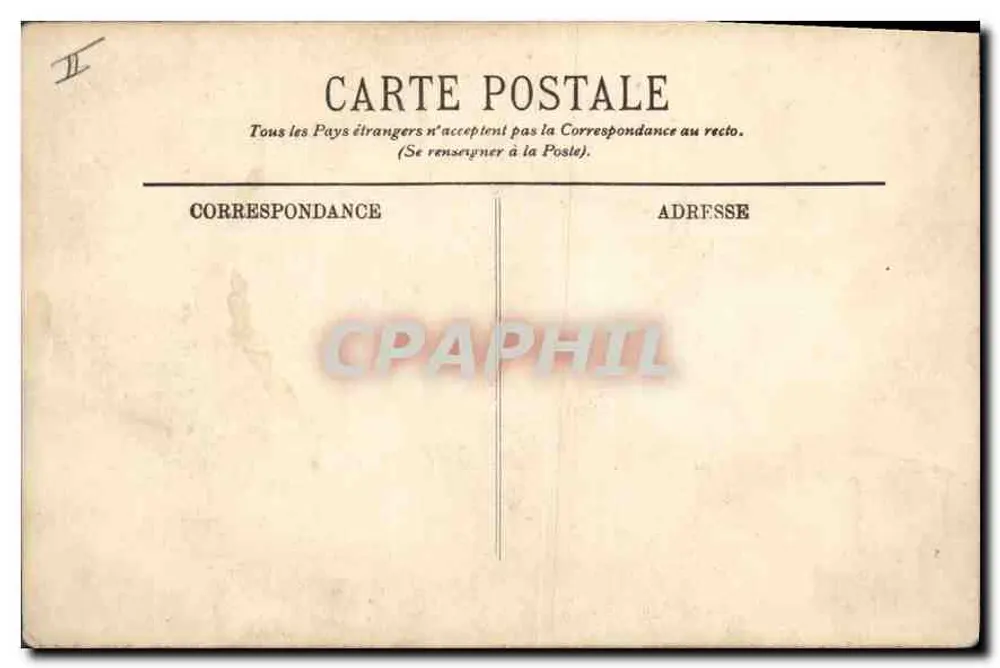 Paris (VIIIe) — Die Place de la Concorde und die Seine — LL. - Rückseite