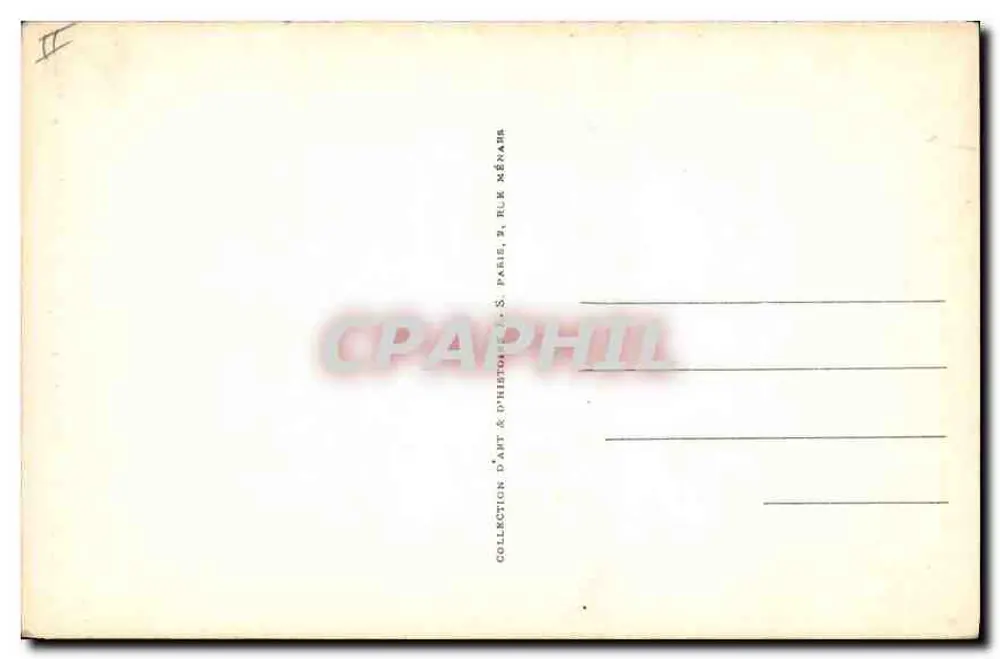 Hotel Chenizot, 51 rue Saint-Louis-en-l'Île — Paris — Garage Leboucher — anonymer Verleger, Nr. 4.4 - Rückseite