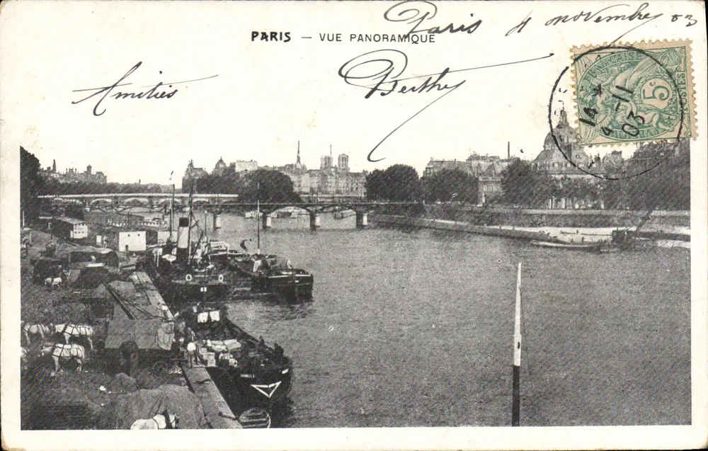Paris — Vista panorâmica — Berthy - Frente