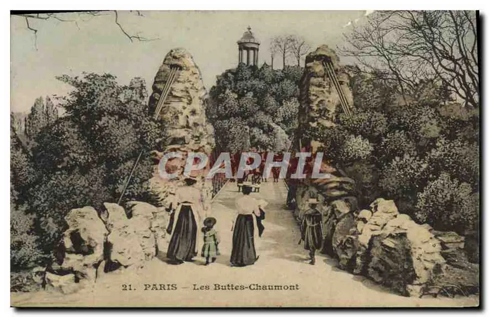 PARIS — Les Buttes-Chaumont - Awers