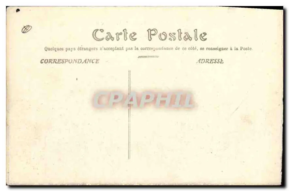 Paris — Place de la Concorde — editor não identificado - Verso