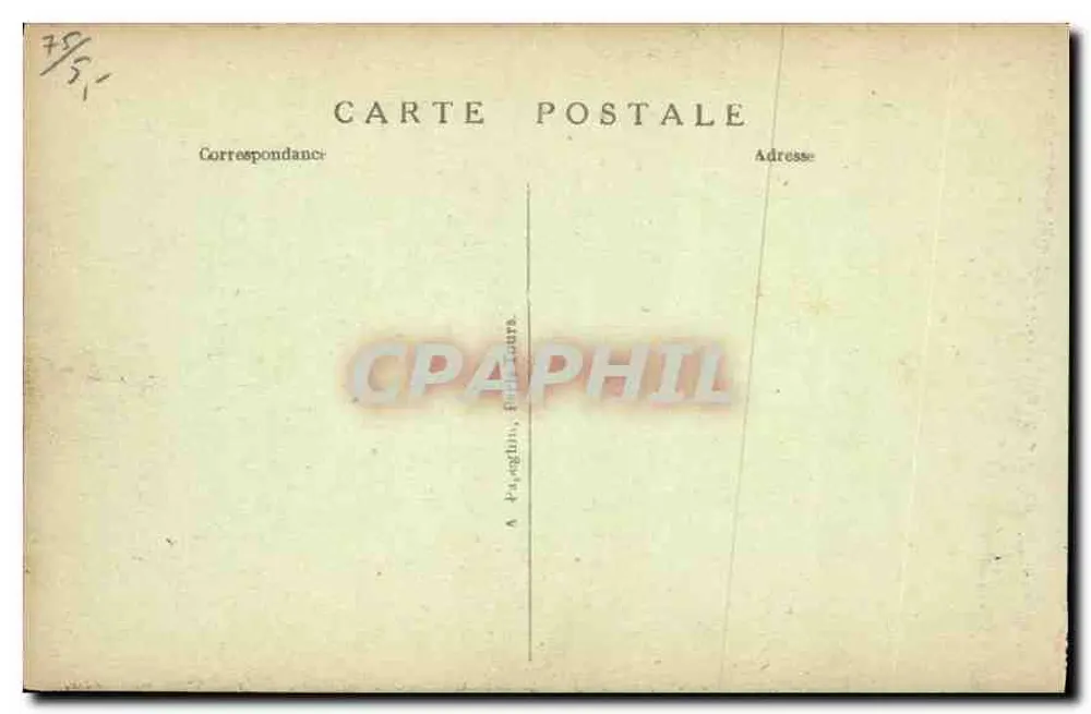 PARIS — Le Tombeau de Napoléon Ier aux Invalides — A.P. — n° 358 - Verso