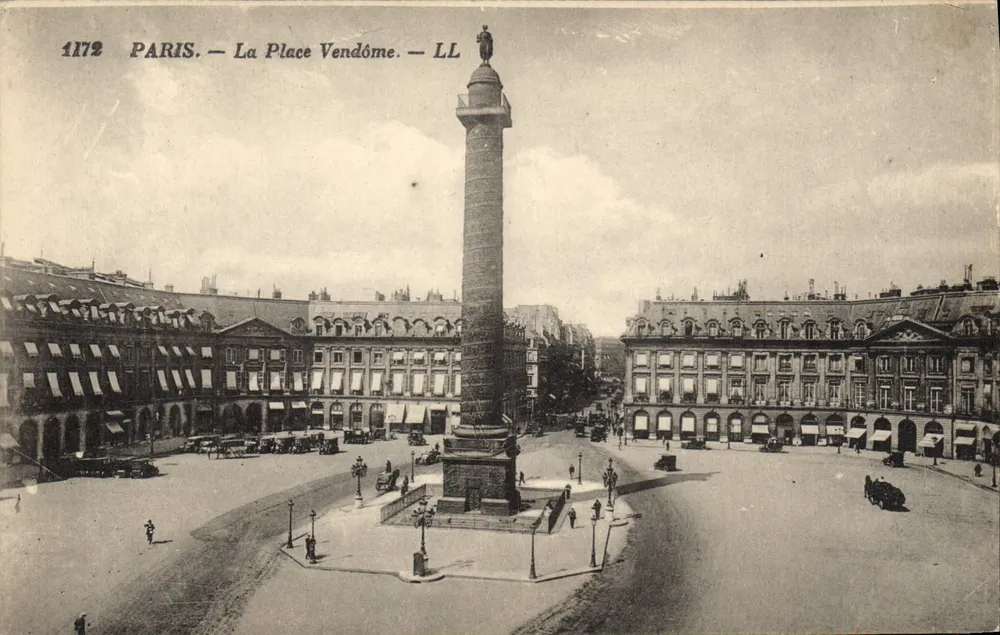 Paris — A Place Vendôme — LL 1172 - Frente