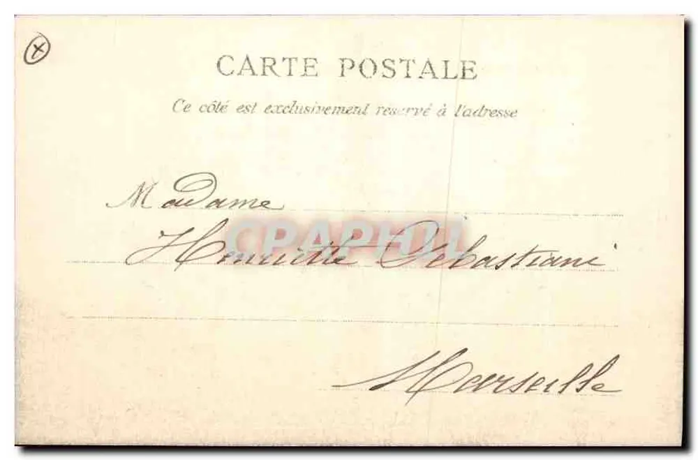 Parijs — Place de la Concorde & Colonne de la Concorde — onbekende uitgever, n° 16 - Achterkant
