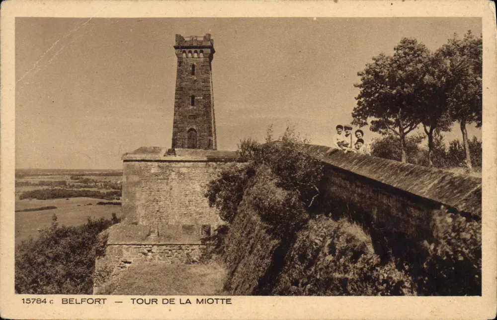 Belfort — Toren van de Miotte — Braun & Cie, serie 15784 c - Voorkant