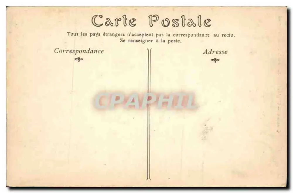 Grenoble — A Igreja de São André e a Estátua de Bayard — ND Plot, n° 302 - Verso