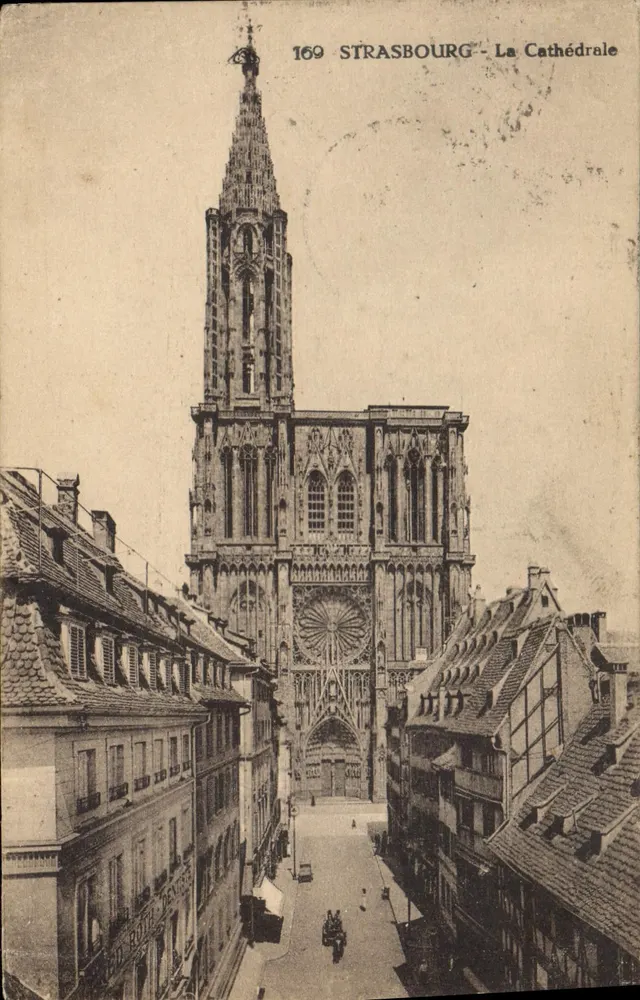 Estrasburgo - A Catedral — editor 'Fotografia de Estrasburgo', n° 169 - Frente