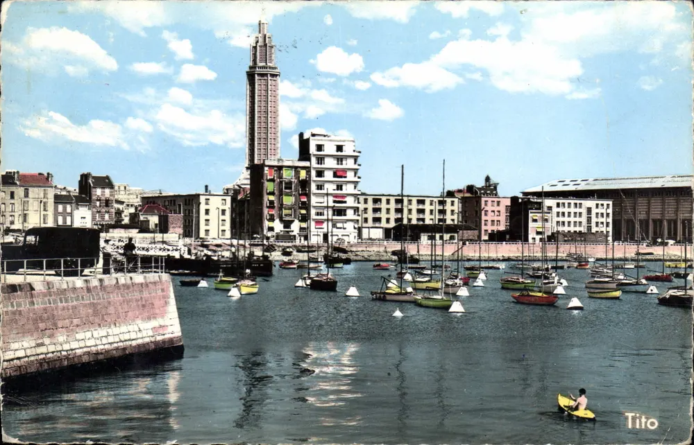Le Havre — Hafen und Turm Saint-Joseph — Tito - Vorderseite