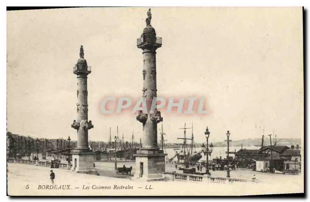 Bordeaux — De Rostrale Kolommen — LL - Voorkant