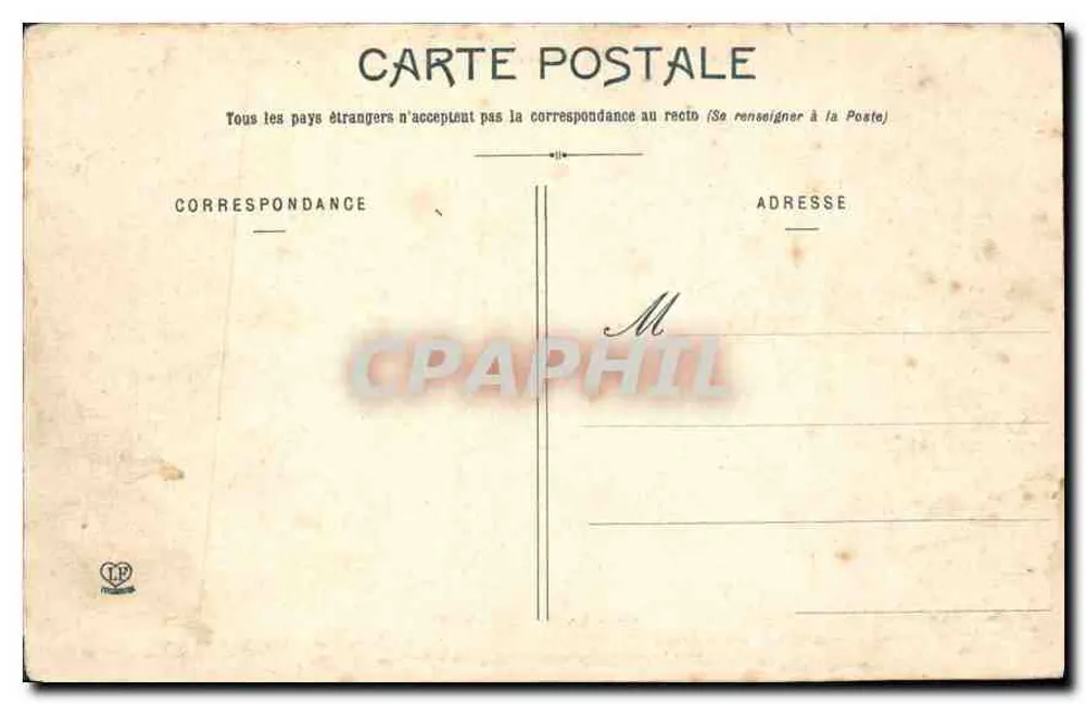 Der Bassin de Lampy-Neuf — Montagne Noire — Phototypie Larouche Frères Toulouse - Rückseite