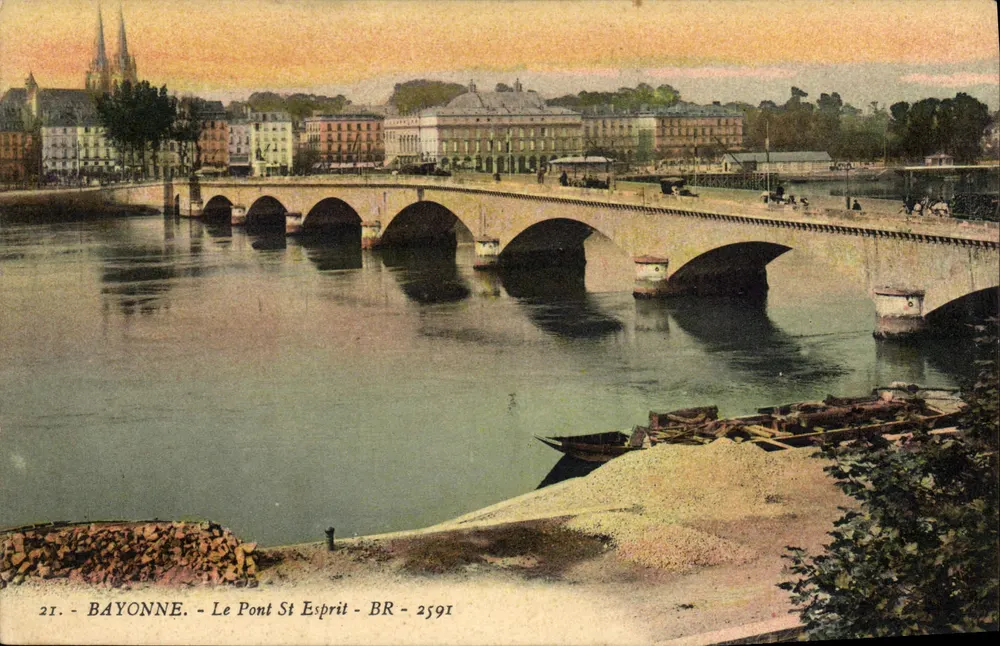 Bayonne - O Ponte São Esprito — BR - 2591 - Frente