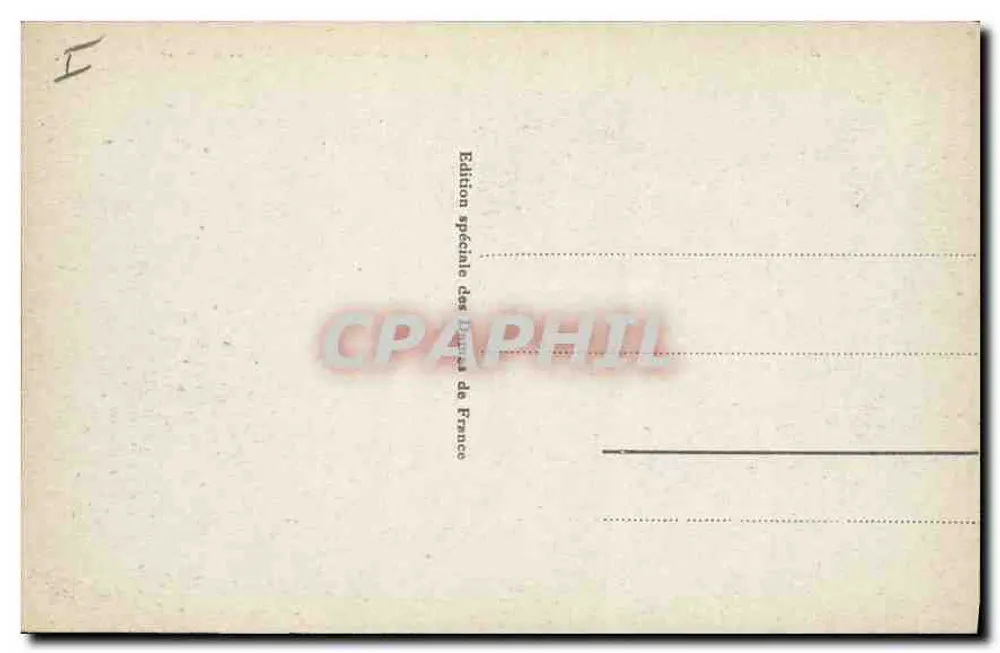Bayonne - Plein van het Reducto en Stadhuis — Speciale editie van de Duples de France, n° 206 DF - Achterkant