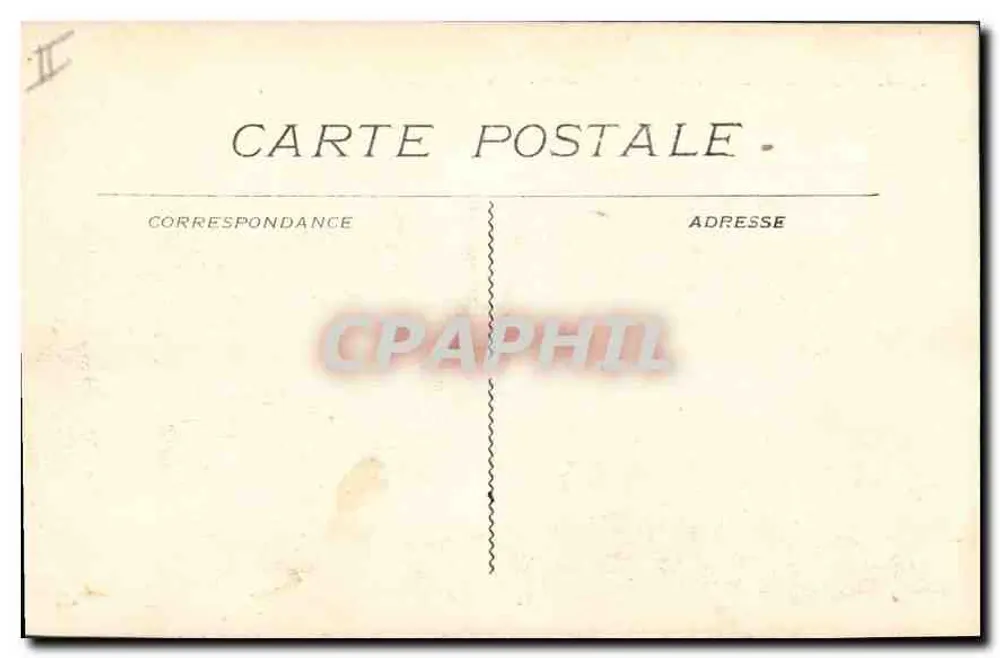 Marselha - O Farol Ste-Marie — editor L★, n° de série 1768 - Verso