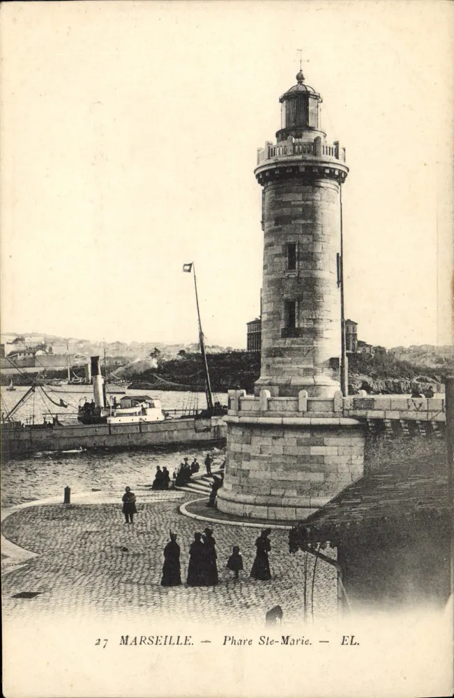 Marselha — Farol de Santa Maria — EL. - Frente