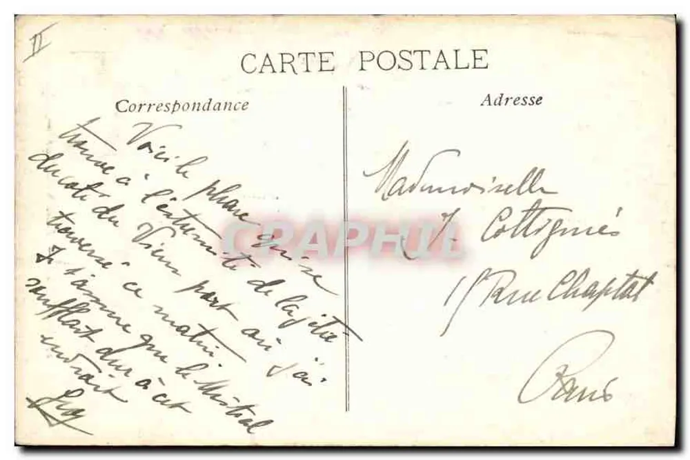 Marselha — Farol de Santa Maria — Editor anônimo, n°27 - Verso