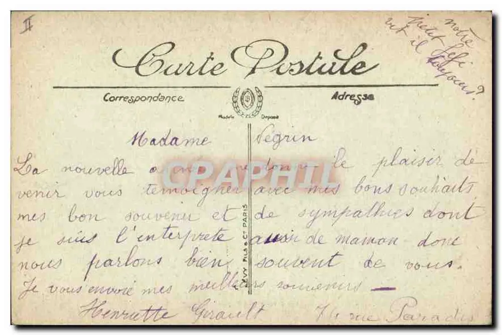 Marseille — Le Phare de la Desirade — Effet de Vagues — LL - Verso
