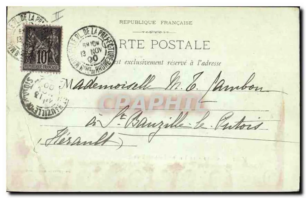 Marseille - 79 - O Farol de Santa Maria — Fototipia - Verso