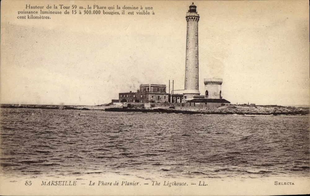 Marselha — Farol de Planier — Selecta - Frente