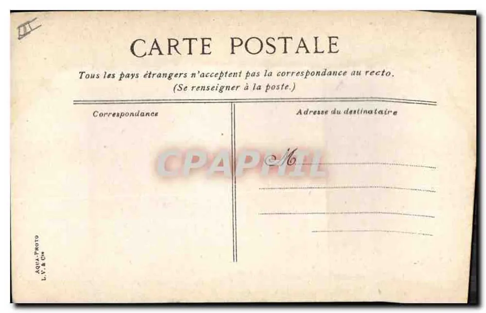 Farol da Joliette — Marselha — editora AQUA PHOTO L. & Cie, n°15 - Verso