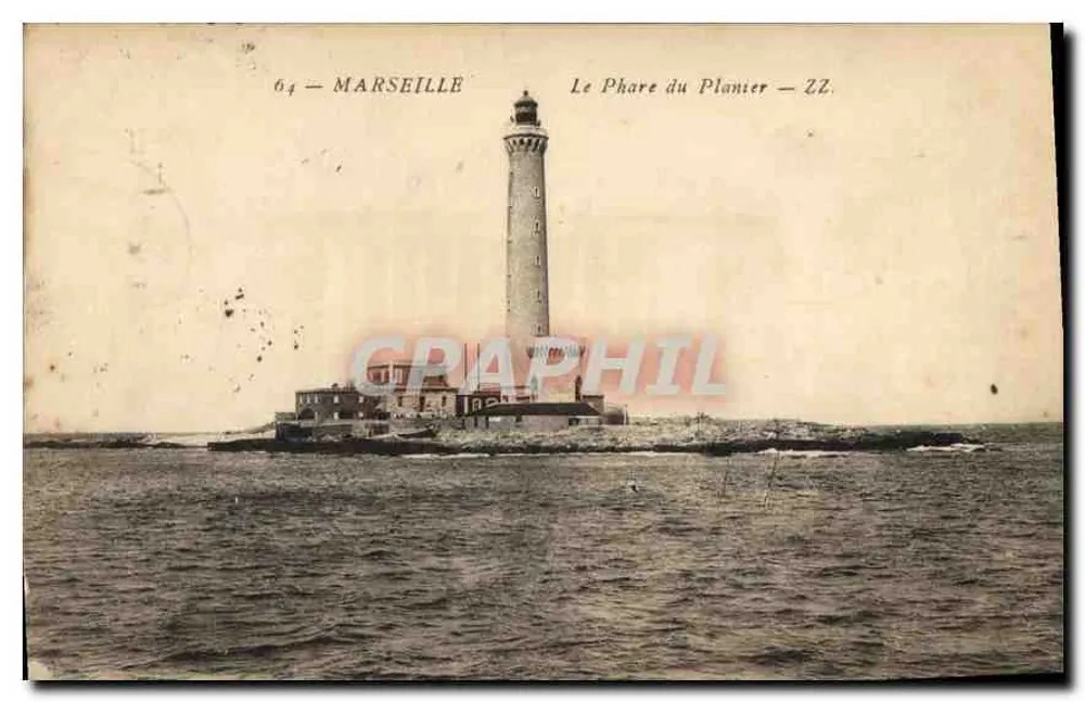 Farol do Planier — Marselha — ZZ. - Frente