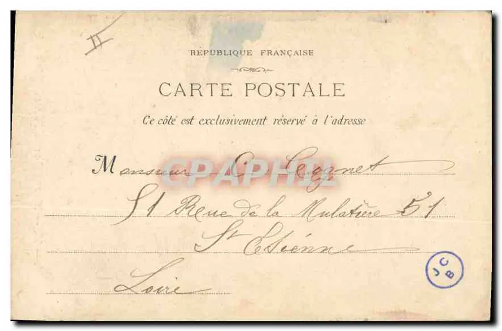 Marseille : A Torre Santa Maria — G. M. — 76 - Verso