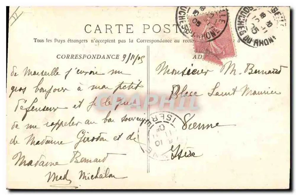 Marselha - O Farol de Santa Maria — n°79 - Verso