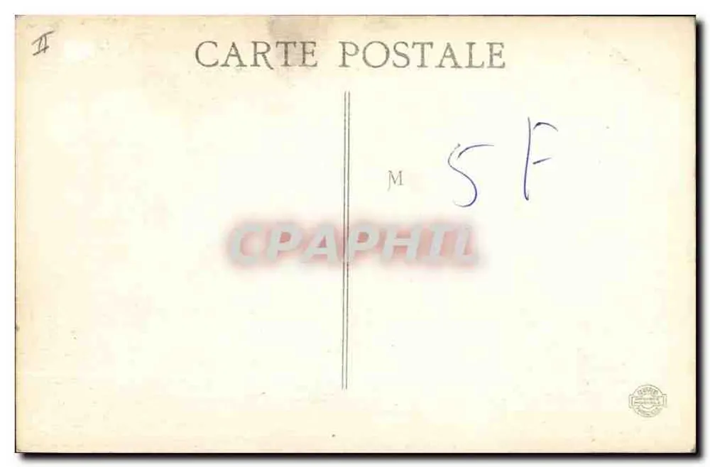 Marselha — Farol da Désirade — I P. - Verso